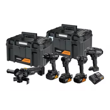 DEWALT DCD86M+DCF86M+DCF99M+DCF92M+DCG45M Akkukäyttöinen yhdistelmäsarja 3x5.0Ah
