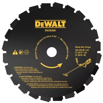 DEWALT 255mm 24T raivausveitsi 54V XR FlexVolt raivausveitselle
