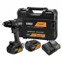 DEWALT DCD86MM2T-QW 18V XR harjaton iskuporakone 2x4Ah akulla