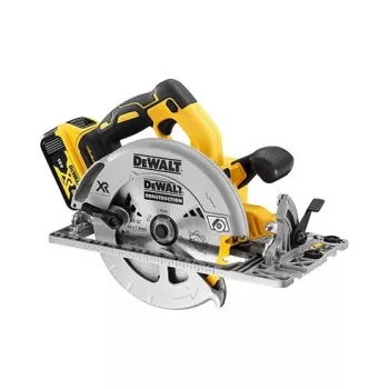 DEWALT DCS572P2 18V XR harjaton pyörösaha 184mm 2x5.0Ah pakkaus