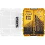 DEWALT DT70755-QZ HSS-G metalliporanteräsarja, 10-osainen, 1/4 tuuman kuusiokantavarsi, 135° kärkikulma, DIN 338, TSTAK Tough Case