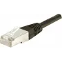 DEXLAN Cat. 6A S/FTP verkkokaapeli, 10 Gbit/s, PoE++, musta, 15 m 858383