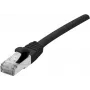 DEXLAN Cat.6A S/FTP -verkkokaapeli, PiMF, 20 m, musta, 10Gbps, LSZH 858655