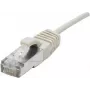 Dexlan Cat. 6A S/FTP (PiMF) Ultra-Thin LSZH -verkkokaapeli, harmaa, 10,0 m, Snagless 858706