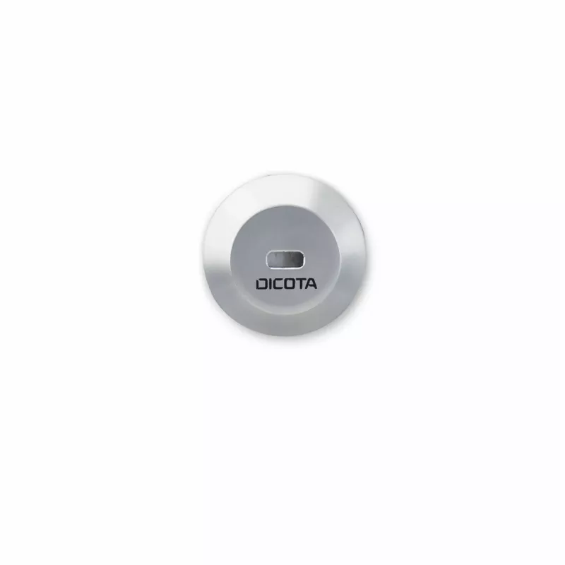 DICOTA kannettavan tietokoneen lukon ankkarilevy T-Lockille, hopea D32052