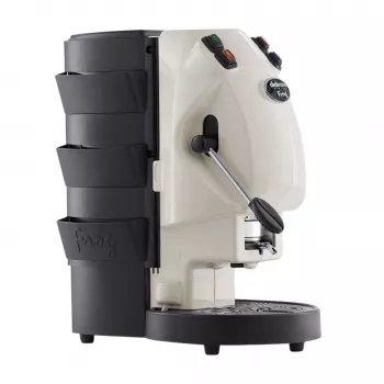 Didiesse Frog Revolution Avorio espressokone, E.S.E. padit, 2L, 650W, 15 bar, musta/norsunluu
