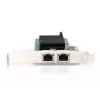 DIGITUS 2-porttinen Gigabit Ethernet -verkkokortti, RJ45, PCI Express, Intel I210-AT -piirisarja (DN-1013-2)