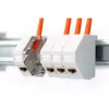 DIGITUS DIN-kiskoadapteri 1x Keystone-moduulille, IP20