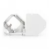 DIGITUS DIN-kiskoadapteri 1x Keystone-moduulille, IP20