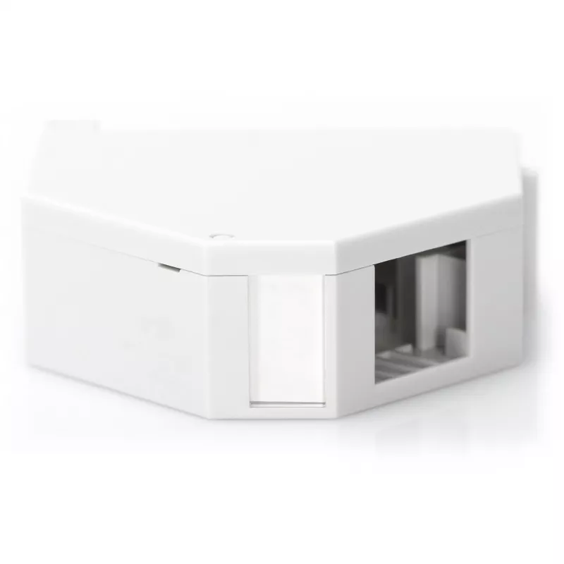 DIGITUS DIN-kiskoadapteri 1x Keystone-moduulille, IP20