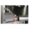 DIGITUS Modular Console 17 inch HD LCD, 8-Port CAT5 KVM, saksalainen näppäimistö