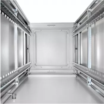 DIGITUS Unique Series verkkokaappi 600x600mm LxS vaaleanharmaa 42U