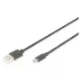 DIGITUS USB 2.0 -kaapeli Type A - Micro B uros/uros 1,8m musta
