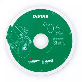 DISTAR timanttilaikka SHINE 101 x 0.6 x 22,23 mm