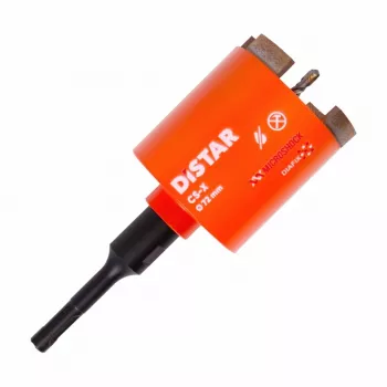 DISTAR timanttiporanterä CS-X 72 x 70 mm M16 SDS+-adapterilla
