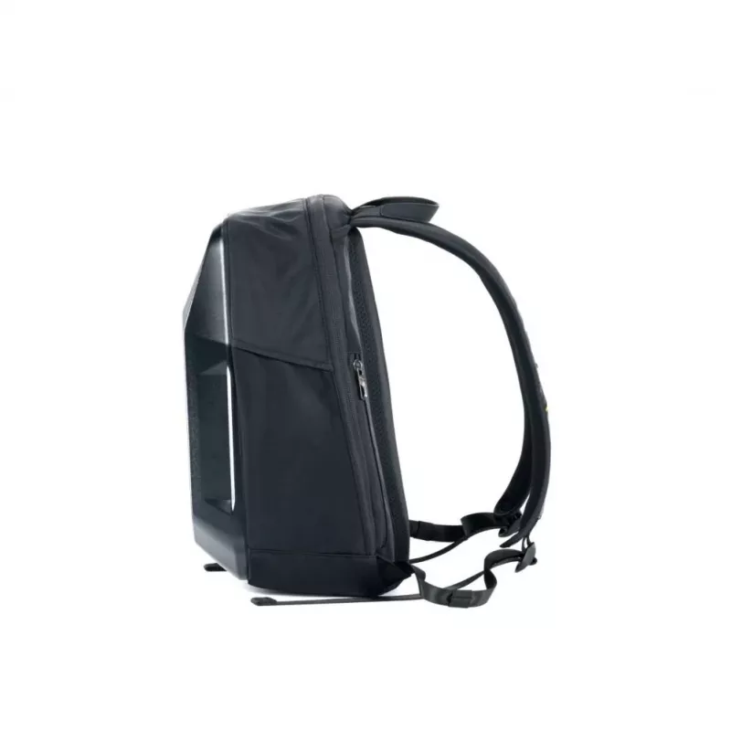 Divoom Cyber Bag Premium säänkestävä LED-pikselitaidenäytöllä ja sovellusohjauksella musta