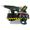 DIY-sarja järjestelijä paristokäyttöinen ruuvimeisseli vihreä 13473 Lean Toys