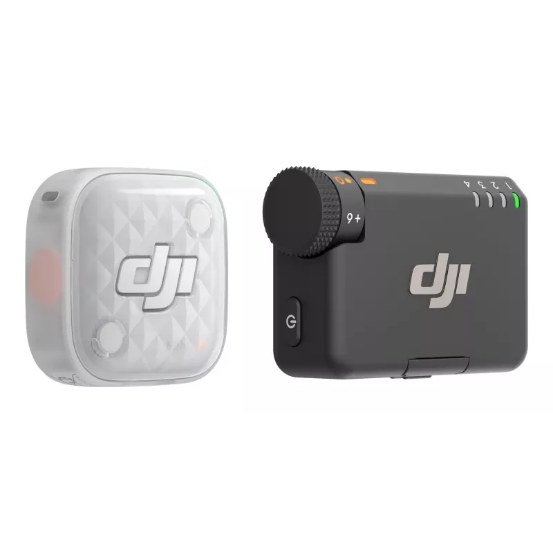 DJI Mic Mini 2S (1 TX + 1 RX) mikrofoni