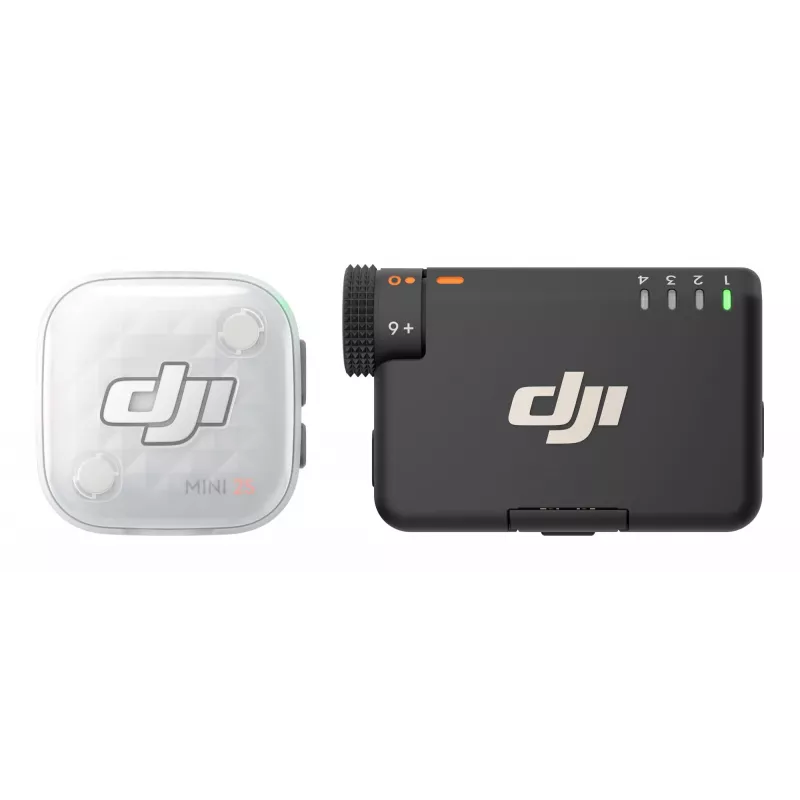 DJI Mic Mini 2S (1 TX + 1 RX) mikrofoni