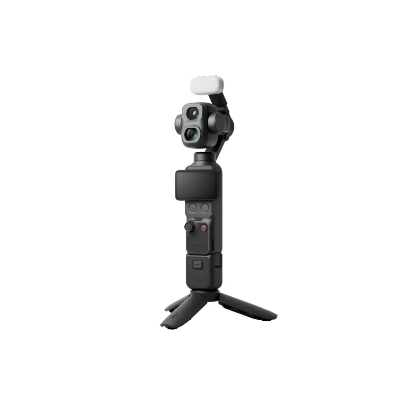 DJI Osmo Pocket 4P Vlog Combo 4K -kamera, musta
