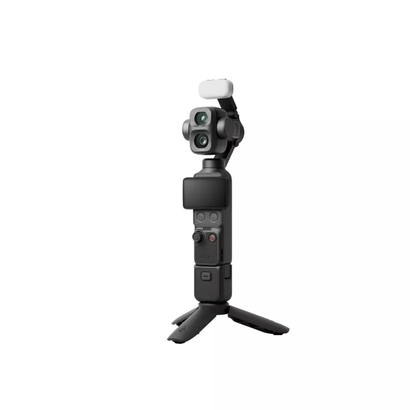 DJI Osmo Pocket 4P Vlog Combo 4K -kamera, musta