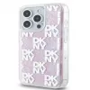 DKNY Apple iPhone 15 Pro 6,1 tuuman hardcase Liquid Glitter Multilogo pinkki