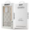 DKNY karokuvio & painettu raita iPhone 16 Pro kuori - pinkki