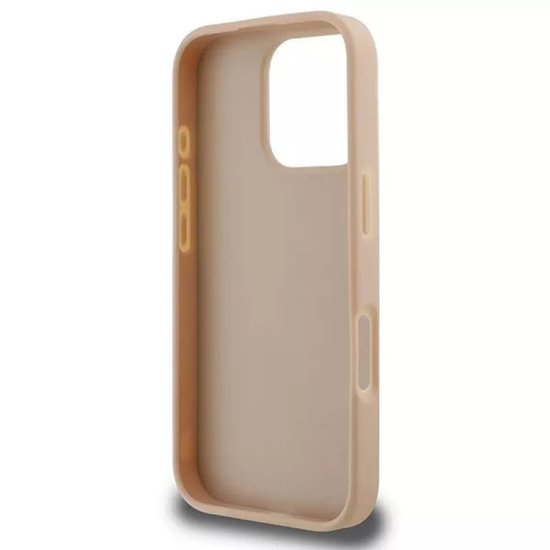 DKNY karokuvio & painettu raita iPhone 16 Pro kuori - pinkki