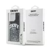 DKNY Liquid Glitter Big Logo iPhone 14 Pro Max -kotelo - musta