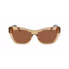 DKNY naisten aurinkolasit DK535S-730 Havana 55 mm