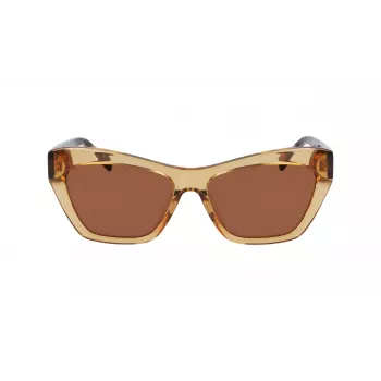 DKNY naisten aurinkolasit DK535S-730 Havana 55 mm