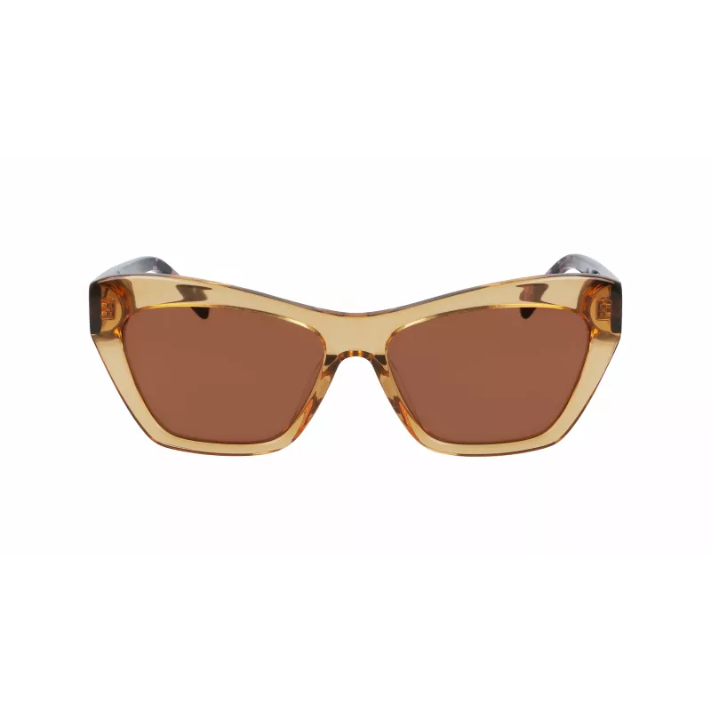 DKNY naisten aurinkolasit DK535S-730 Havana 55 mm