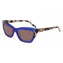 DKNY naisten aurinkolasit DK547S5516425 - havanna-asetaattikehys, ruskeat gradient-linssit, 55 mm