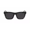 DKNY naisten kulmikkaat aurinkolasit DK529S-001 - musta kehys, harmaat linssit, 53 mm