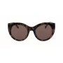 DKNY naisten aurinkolasit DK517S-230 Havana ruskea suorakaiteen muotoinen 52 mm