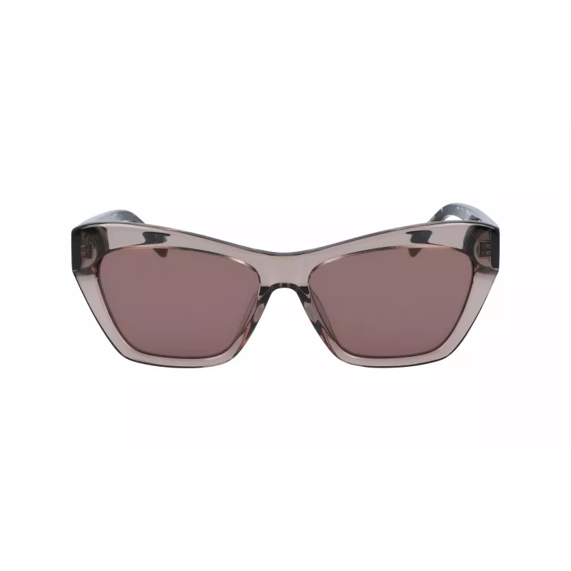 DKNY naisten aurinkolasit DK535S-270 havanna ruskea liukuväri 55 mm