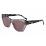 DKNY naisten aurinkolasit DK535S-270 havanna ruskea liukuväri 55 mm