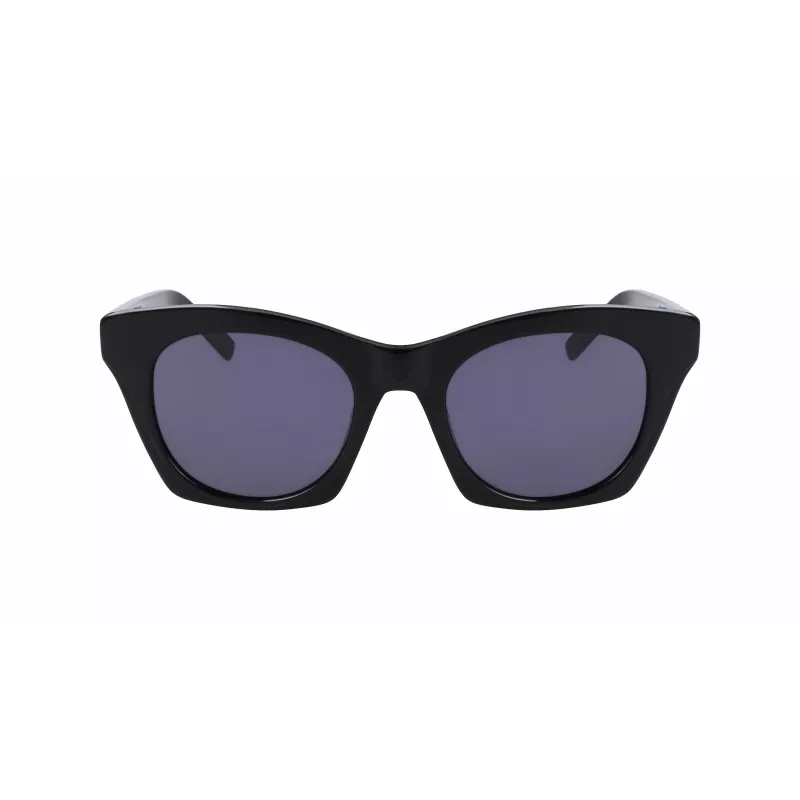 DKNY naisten aurinkolasit DK541S-001 musta kehys harmaat linssit 51/21/140 mm
