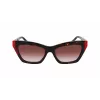 DKNY naisten aurinkolasit DK547S-237 Havana Brown Gradient 55 mm
