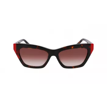 DKNY naisten aurinkolasit DK547S-237 Havana Brown Gradient 55 mm