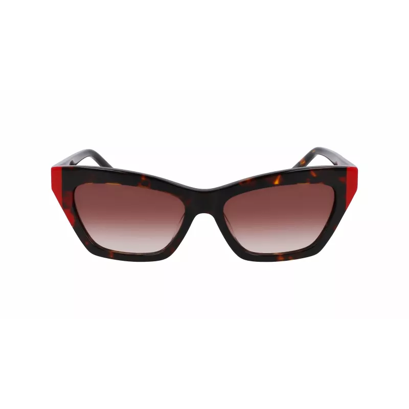 DKNY naisten aurinkolasit DK547S-237 Havana Brown Gradient 55 mm