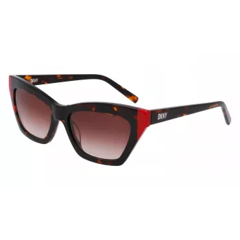 DKNY naisten aurinkolasit DK547S-237 Havana Brown Gradient 55 mm