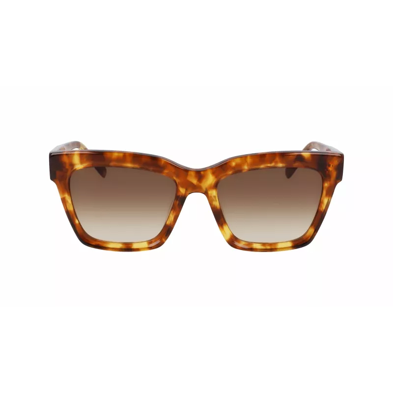 DKNY naisten aurinkolasit DK551S-243 havanna/tortoise brown gradient 53 mm