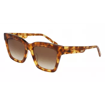 DKNY naisten aurinkolasit DK551S-243 havanna/tortoise brown gradient 53 mm