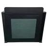 DNA PROFESSIONAL DNA DJ BOOTH MESH BK kannettava DJ-teline, musta
