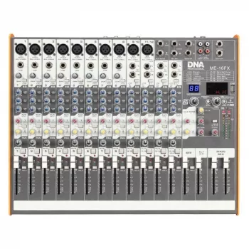 DNA PROFESSIONAL DNA ME-16FX audiomikseri 16 kanavaa USB Bluetooth