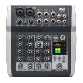 DNA PROFESSIONAL DNA QMX602 analoginen mikseri 6 kanavaa sininen