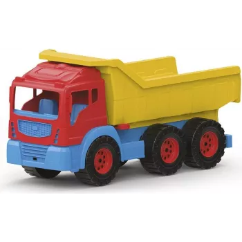 DOLU kippikärryauto punainen keltainen 7016