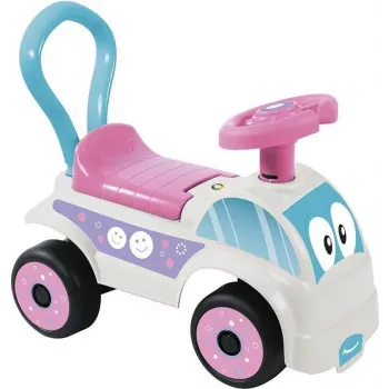 DOLU liukuauto valkoinen pinkki (2621)