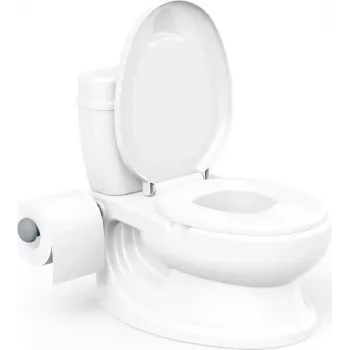 Dolu WC pottaharjoittelu wc huuhteluäänellä, valkoinen 8690089070517